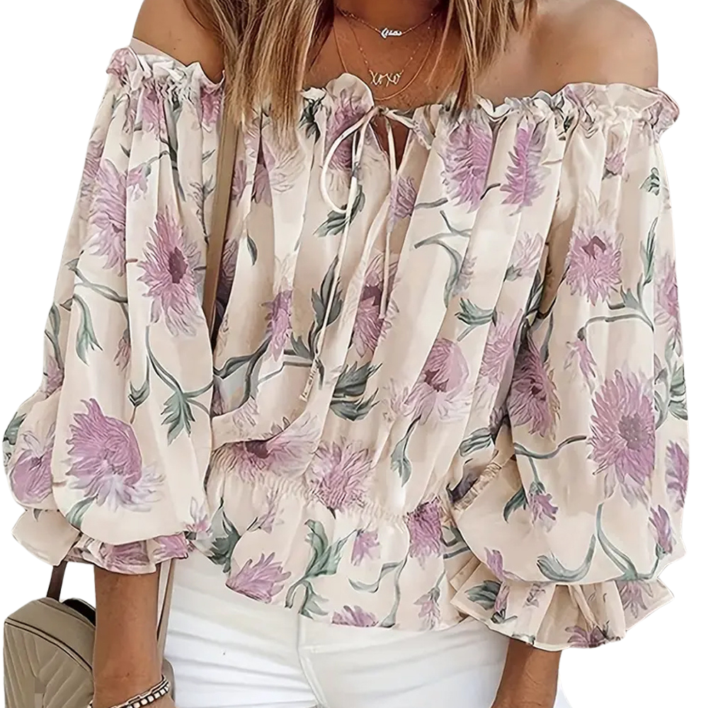 Stijlvolle bloemenblouse voor dames