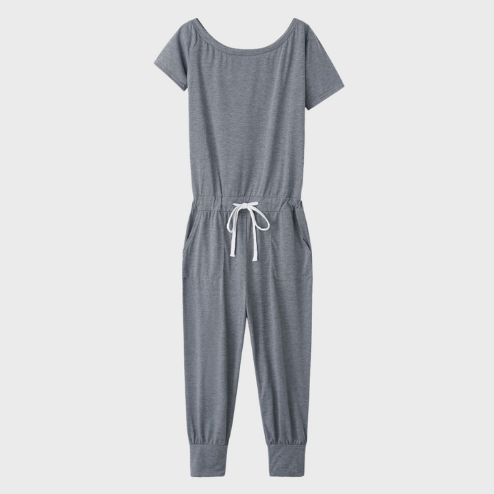 Damesjumpsuit met trekkoord