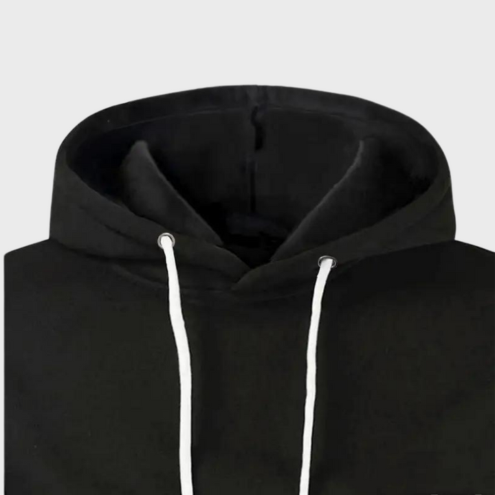 Kleurblok hoodie voor heren