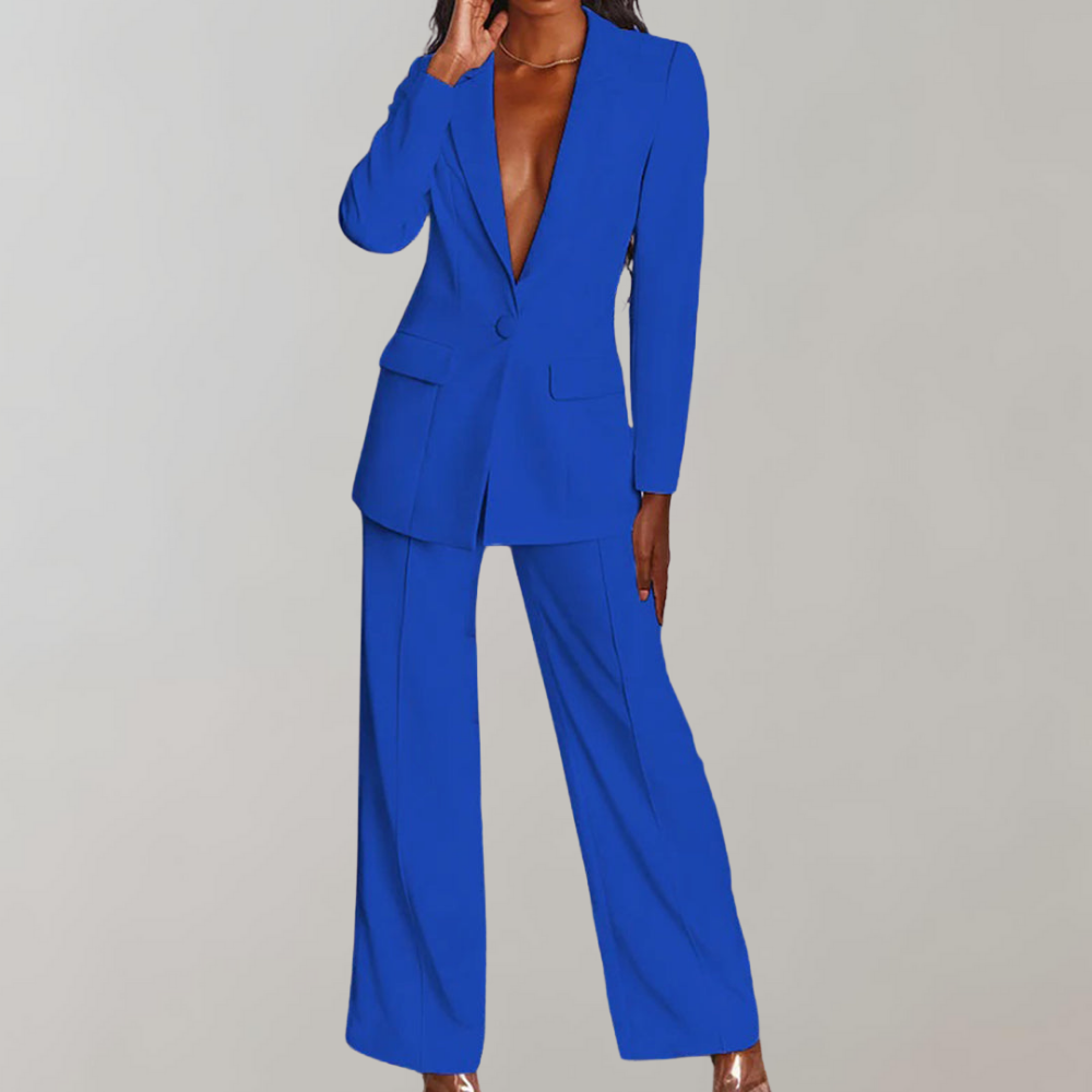 Joliene - Elegante blazer en broek set